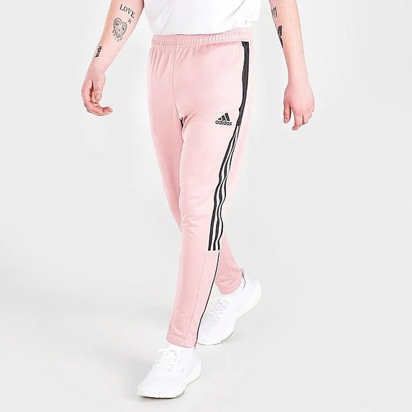 adidas Tiro Track Pants - Wonder Mauve/Grey, Size L - Picture 2 of 14
